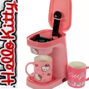 Hello Kitty Coffee Maker & Mug Set